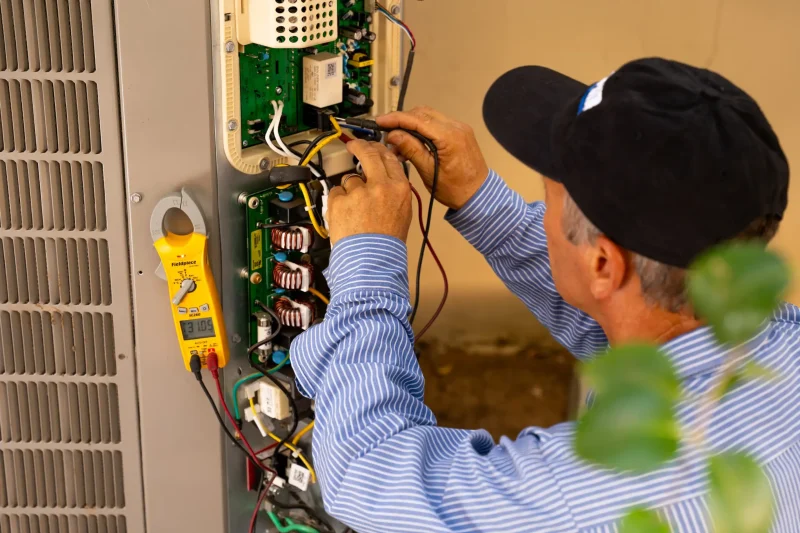 CMI Tech works on condenser.